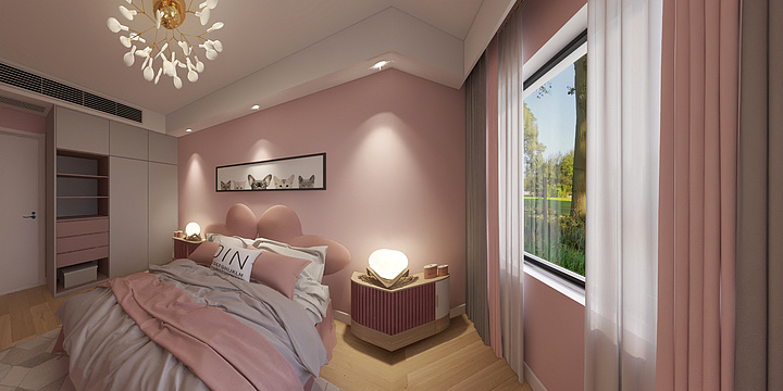 刘世文15828530213-德信海德公园83.00㎡A2’3室2厅1卫1厨-装修设计方案