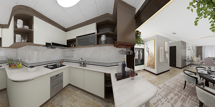 阿达木-轻奢风格-装修设计方案