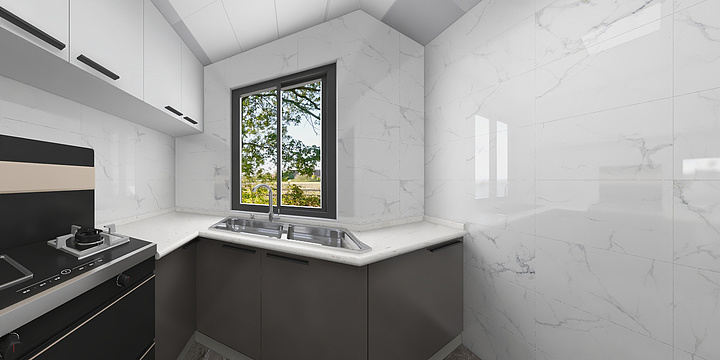 城之光设计-御龙庭90现代-装修设计方案