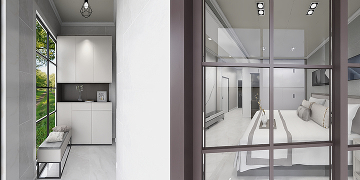 竹木纤维设计小曾-单间2图-装修设计方案