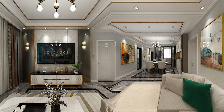 饰嘉装饰--装好每一家-花语城138户型4-7-301-装修设计方案