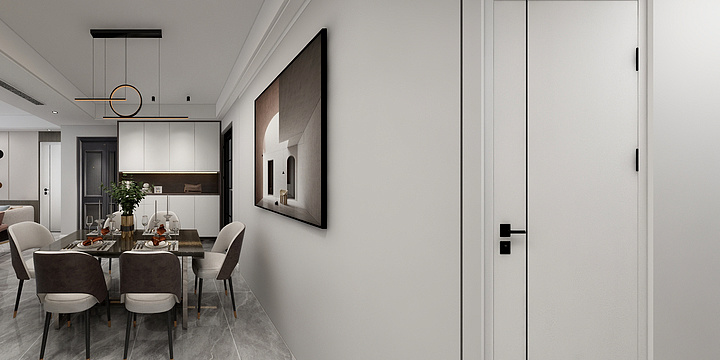 巴甫洛夫很忙-现代风格三居-装修设计方案