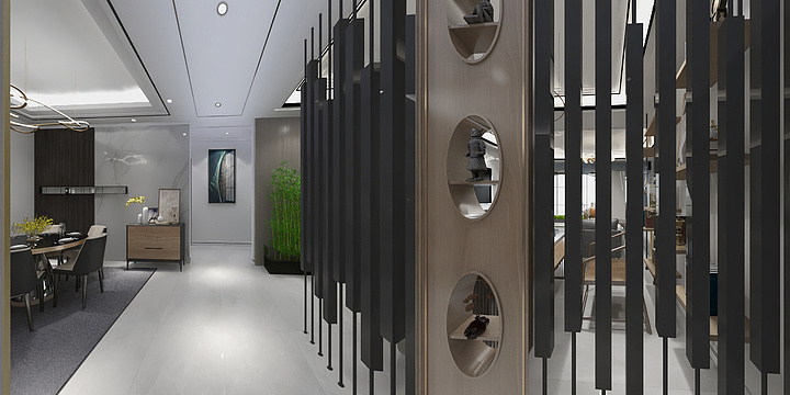 信之屋一墨染流年live-秀水名邸6-18-装修设计方案