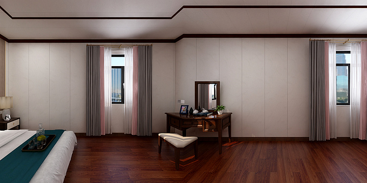 广森高端集成墙板整装-刘总三楼效果图-副本-副本-装修设计方案