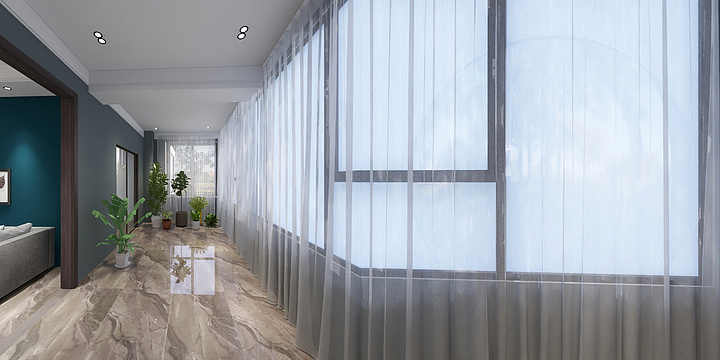 陕西Reina设计工作室-建筑科技大学百草堂校区-装修设计方案