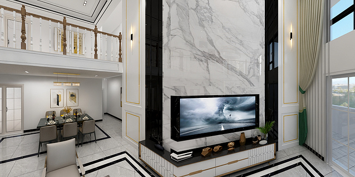 DTY设计-丹凤华庭跃层-装修设计方案