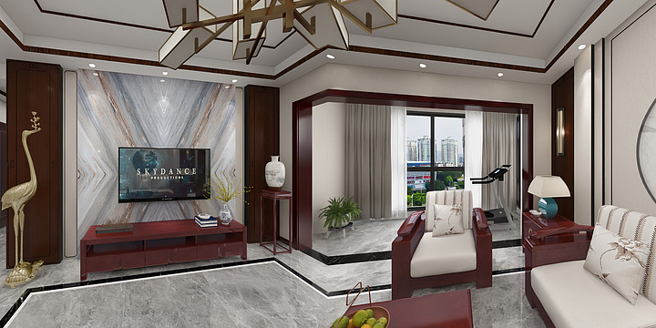 jac88-新都俪景804-装修设计方案