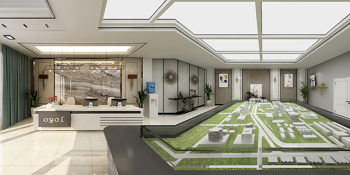 小桥流水17305400133-彩虹城售楼中心-装修设计方案