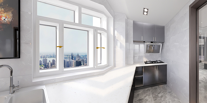 威海博纳装饰-高新花园10号2601室新版-装修设计方案