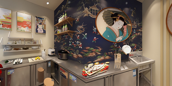 如见PZWv-翼·寿司-装修设计方案