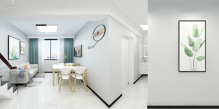 大总管吼-新升新苑效果图1111-装修设计方案