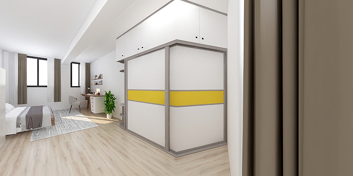 佳乐诺依-露露的卧室-装修设计方案