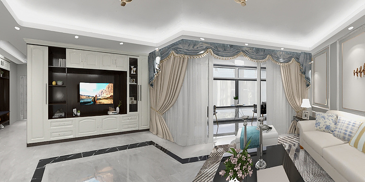 学文12138-极简美式-装修设计方案