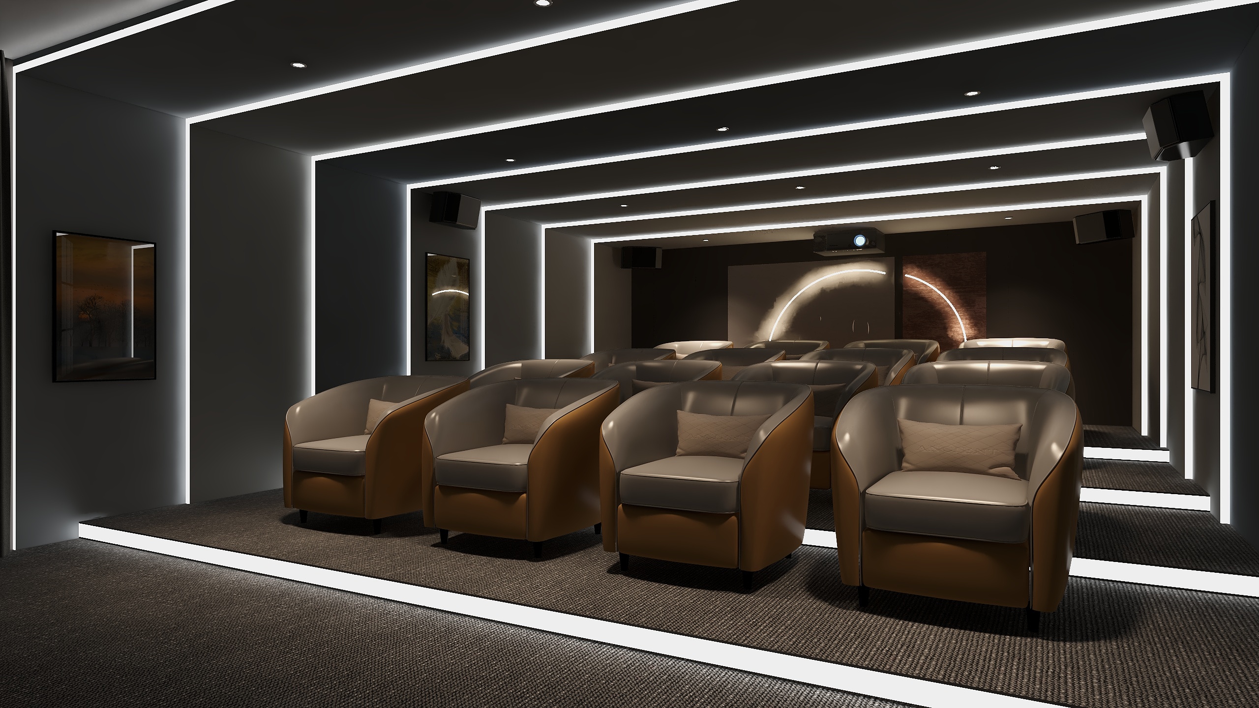 我姓马-电影院-装修设计方案