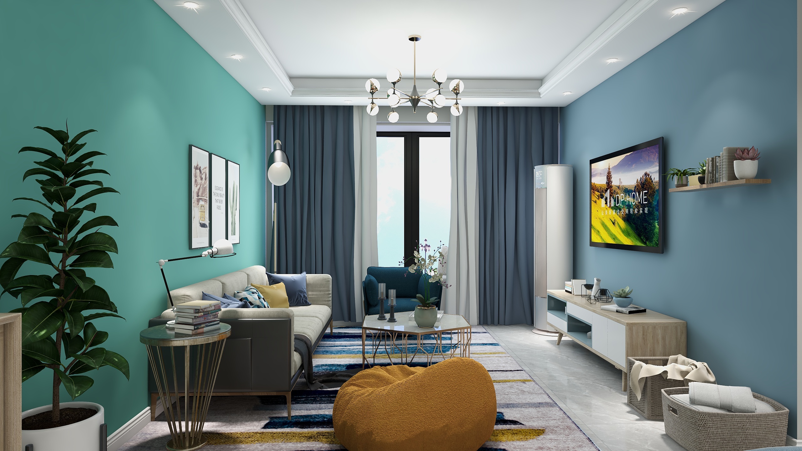 Beluck-五区四栋02户型北欧风-装修设计方案