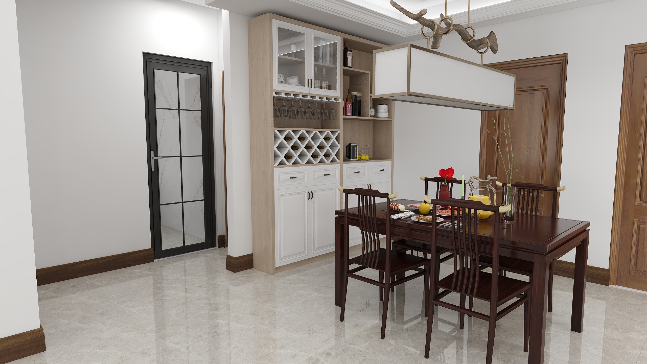 汉中溪岸全屋定制-滨江半岛花漫里-装修设计方案