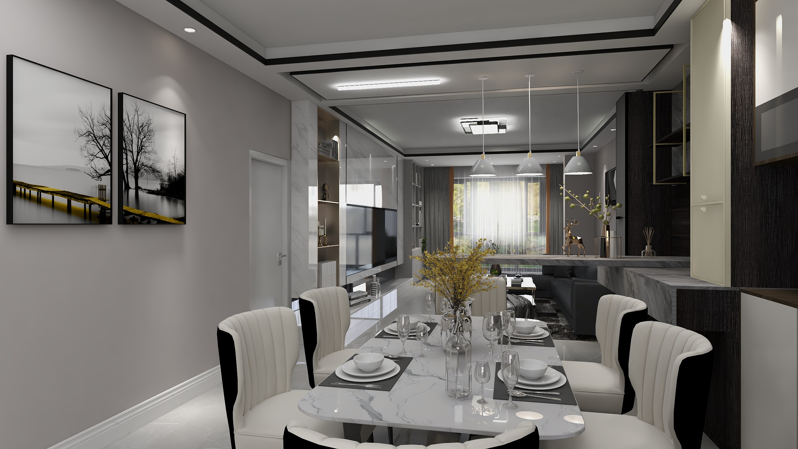 全案设计师TiAmo滕辉-财源广场2D1003-装修设计方案