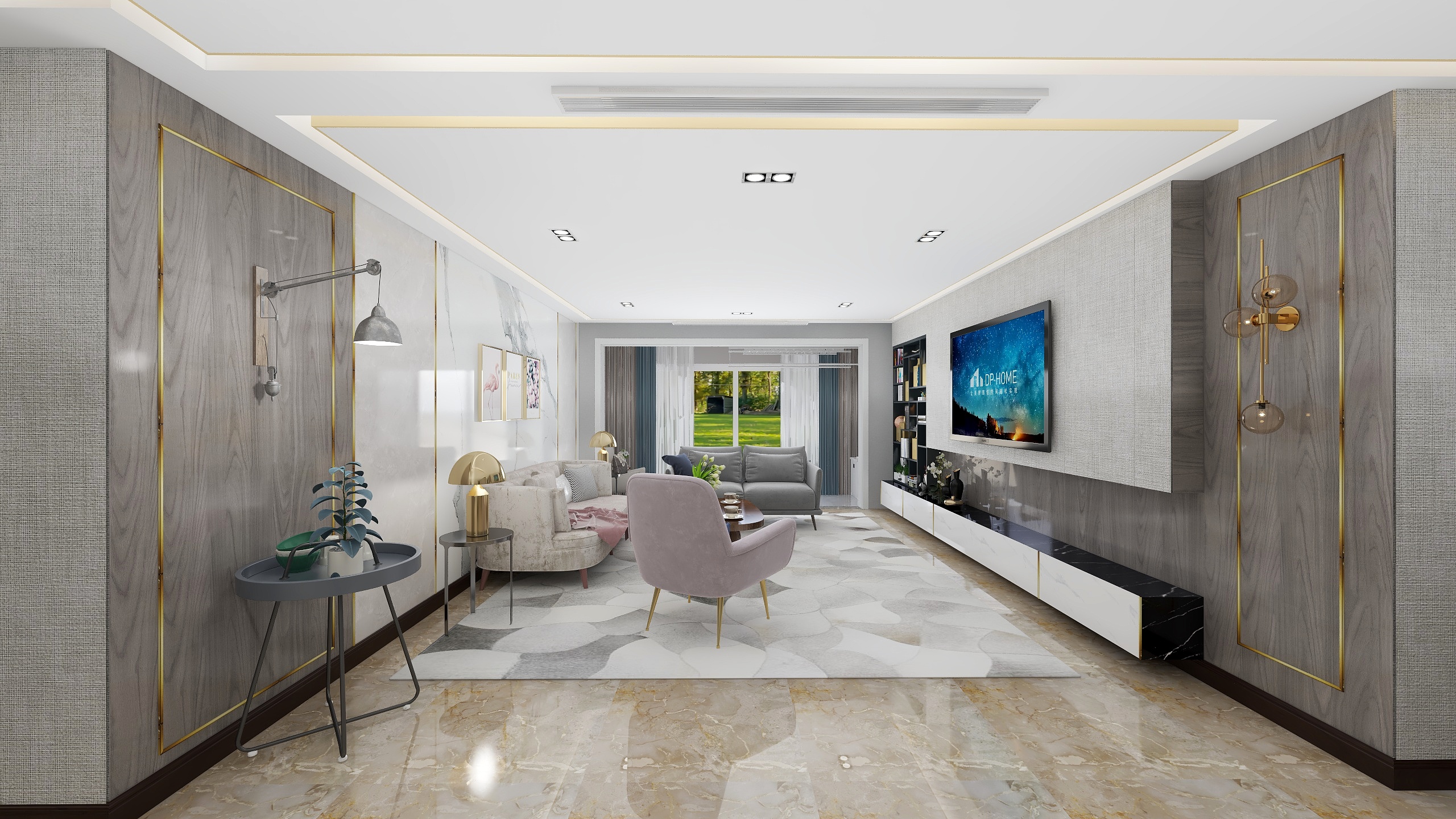 一一咦-轻奢风格-副本-装修设计方案