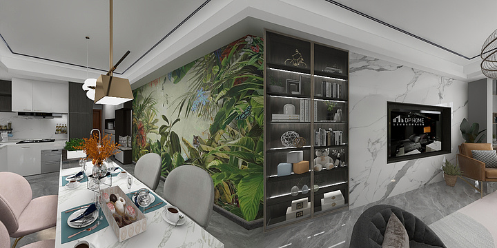 美度设计15071201194-都市到雨林-装修设计方案