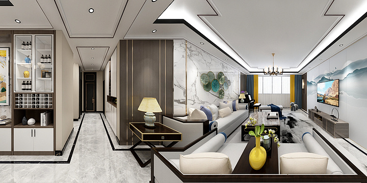 设计师黄小尧-荷兰小镇郁香郡61-1101-装修设计方案
