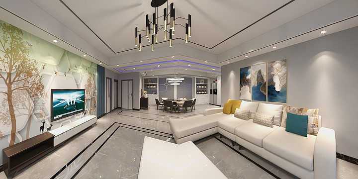 泗县梦居客装饰-四洲名城-副本-装修设计方案