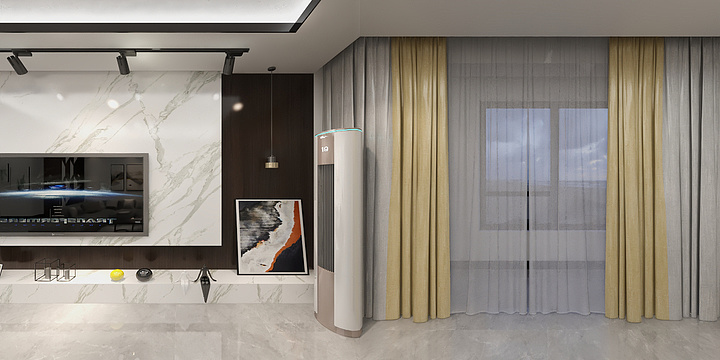 盘锦森阳装饰-褐石公馆-装修设计方案