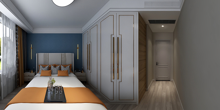 黎明Designer-橡树湾壹号院98户型-装修设计方案