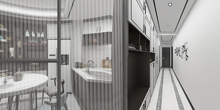 劉鵬程-丽水湾135张姐111-装修设计方案