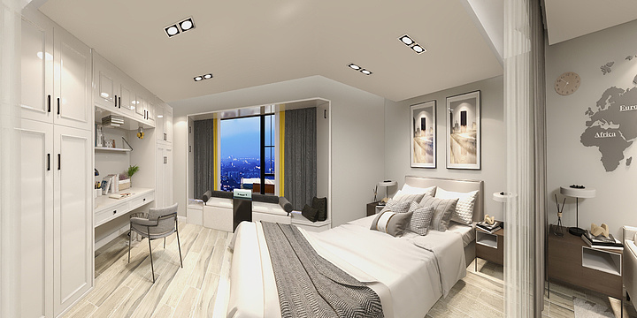 刘彬强-东方3栋1918号-装修设计方案