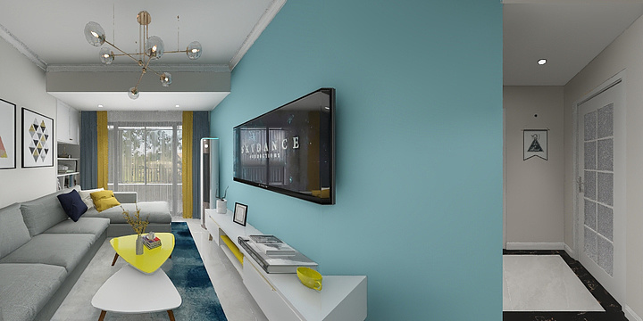 居泰装饰设计-四季松湖402室-装修设计方案