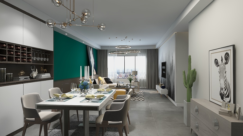 乔Joann-阳光100E区1-904户型-副本-副本-装修设计方案