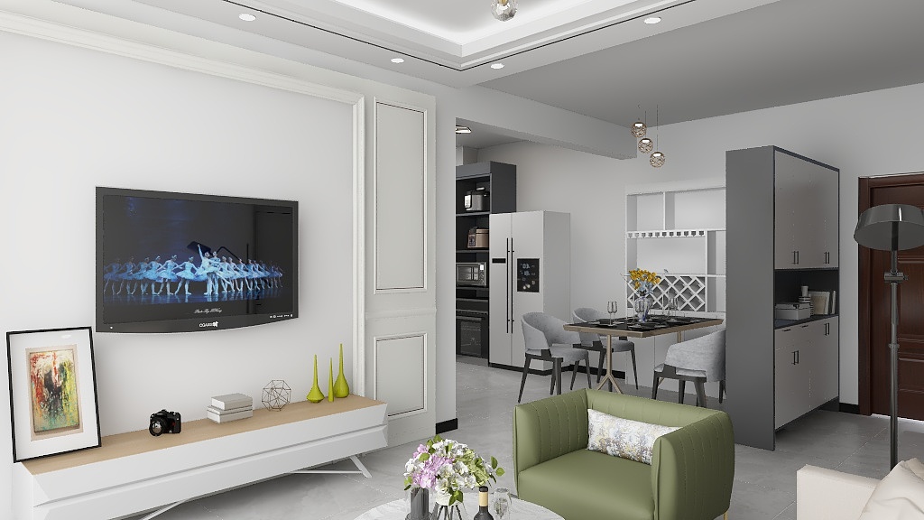 卓维设计事务所-阳光雅居-装修设计方案