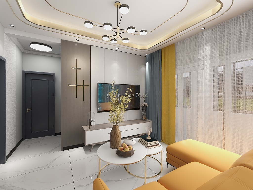 好好做个人吧-瑞和园89.50㎡B户型3室2厅1卫-装修设计方案