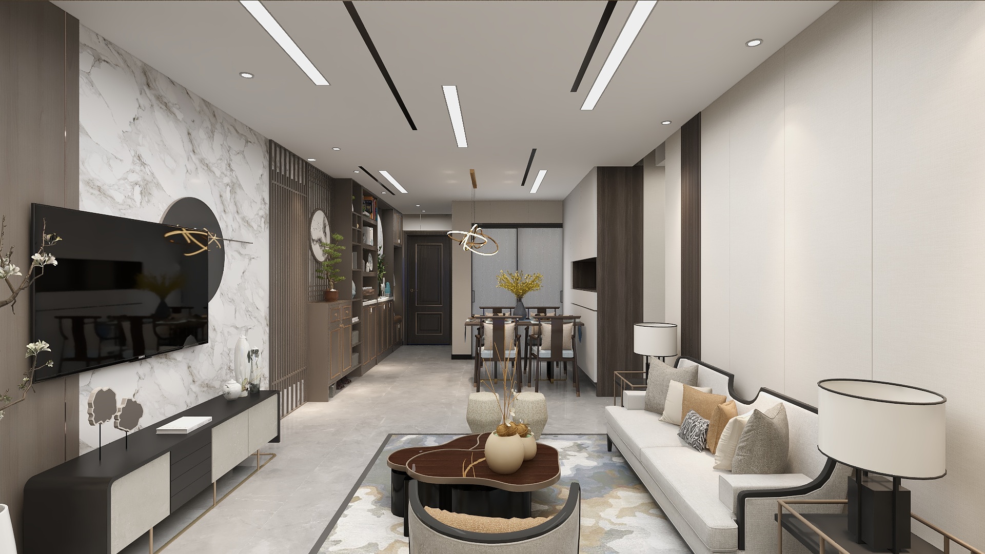 谢辛吉-A1新中式-装修设计方案