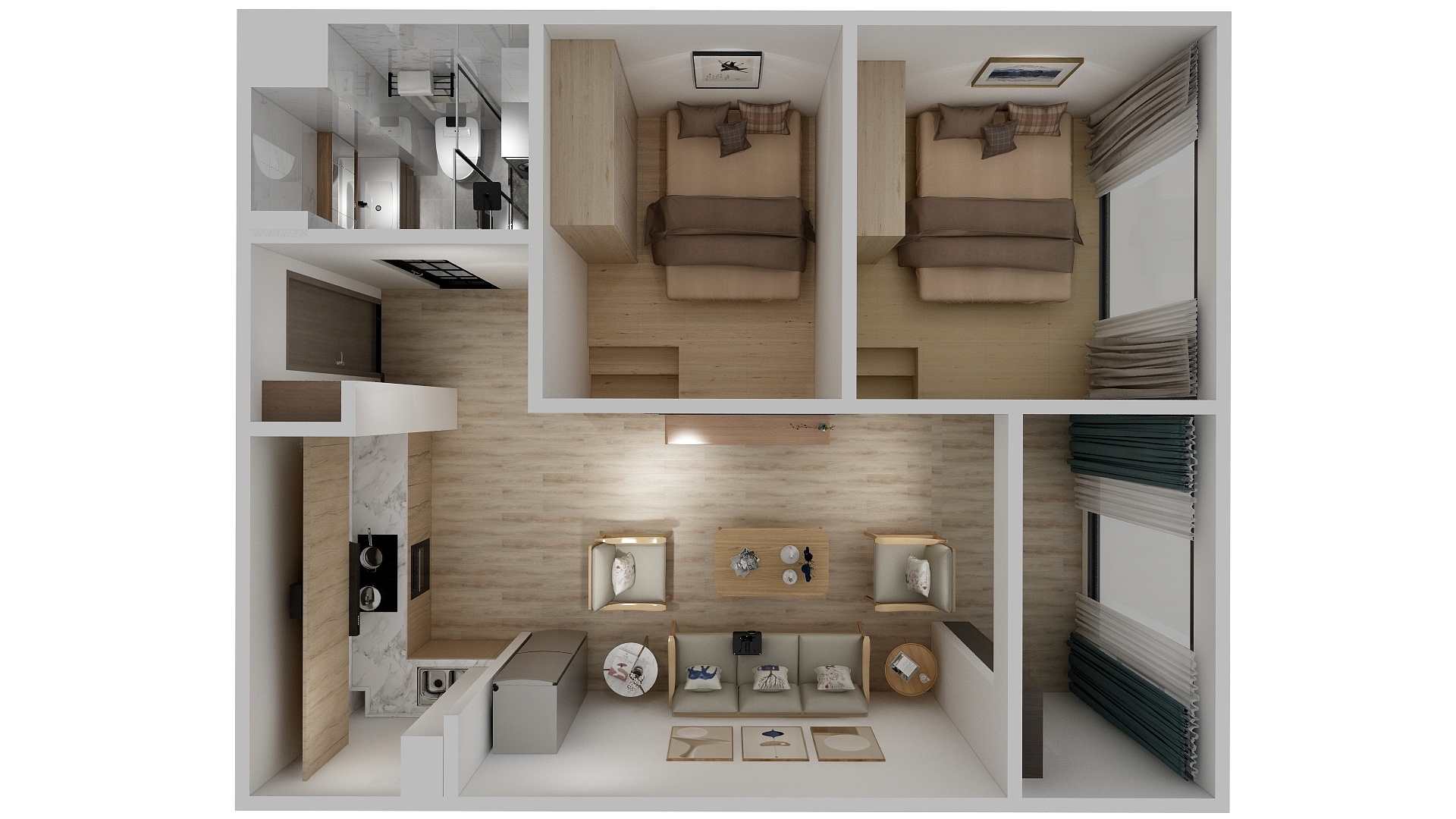 时越全案设计-漳州港日式-装修设计方案