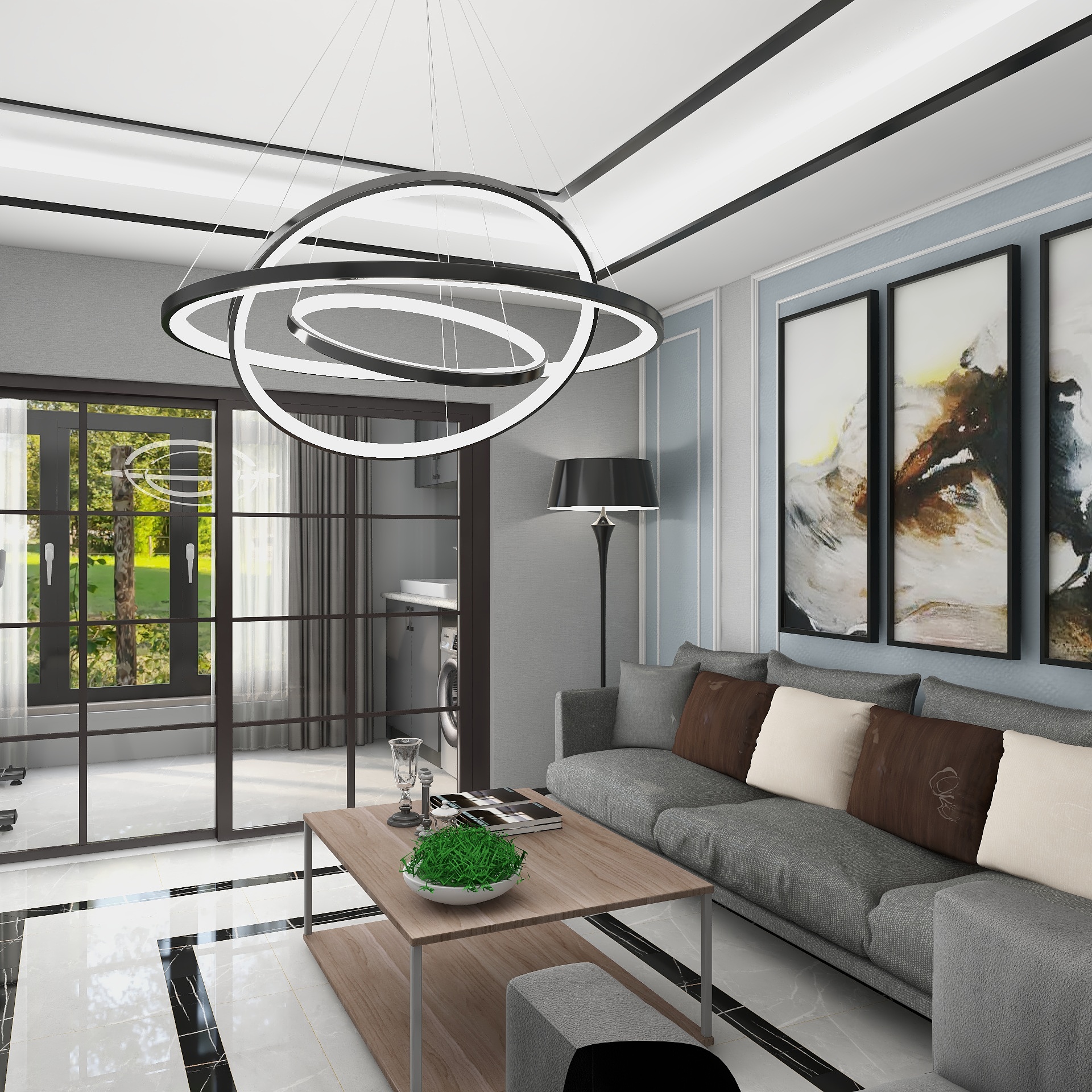 全屋设计师刘-美的林城时代-装修设计方案