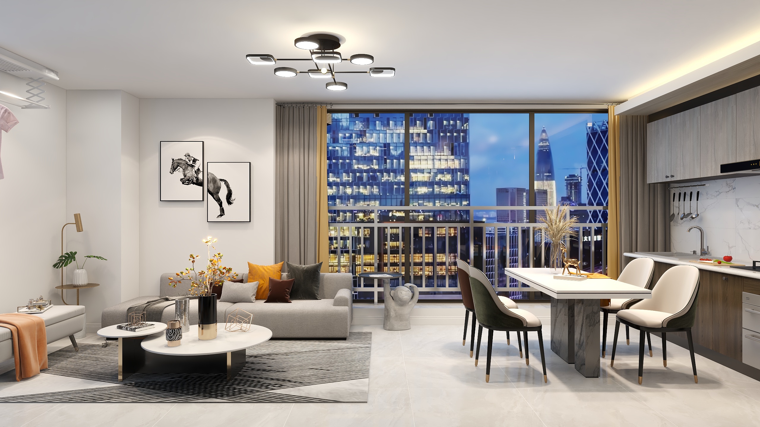 装修找小杨-LOFT装修效果图