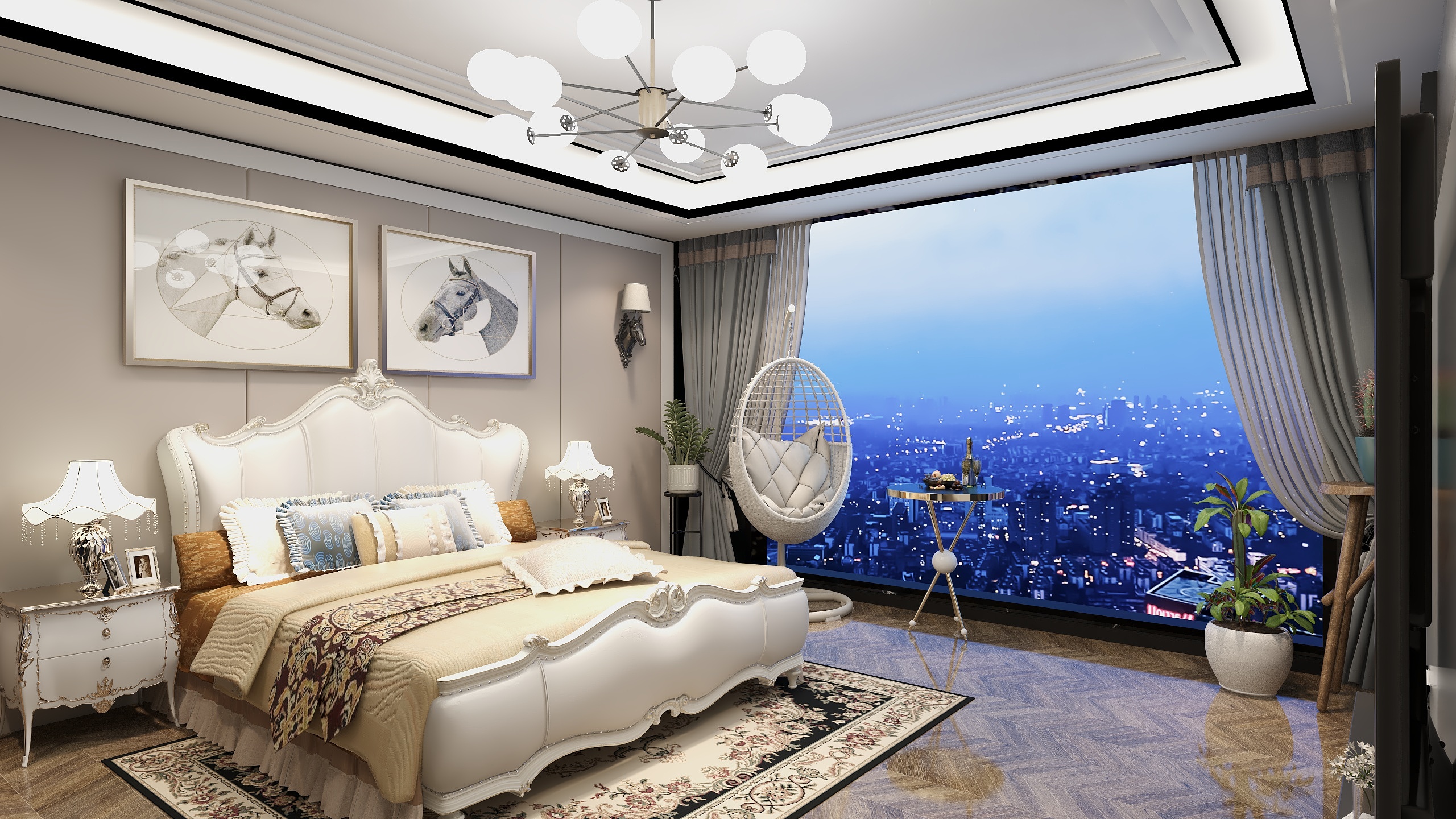 米姐聊设VxHm-瑞和园89.50㎡B户型3室2厅1卫-装修设计方案