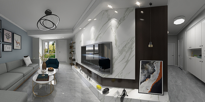 壹是壹刘永恒-亚星锦绣山河玉晖园6-1-101-装修设计方案