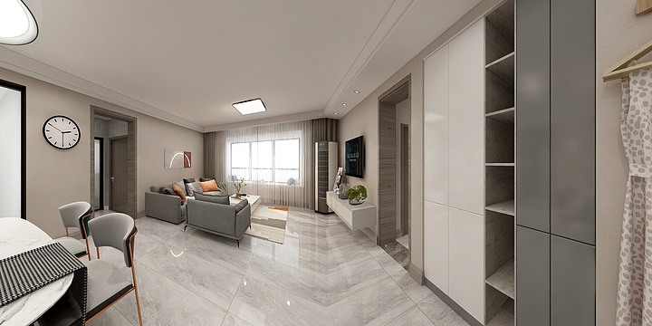 豫天嘉恒丶方寸之间-鹤壁潘云妹-装修设计方案