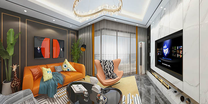 锦宏设计师丘大叔-万达华府范小姐-装修设计方案