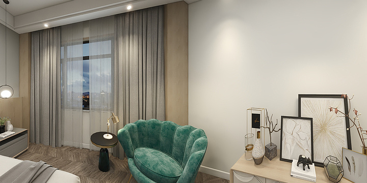 Kevinccc-周总-主卧4楼-装修设计方案