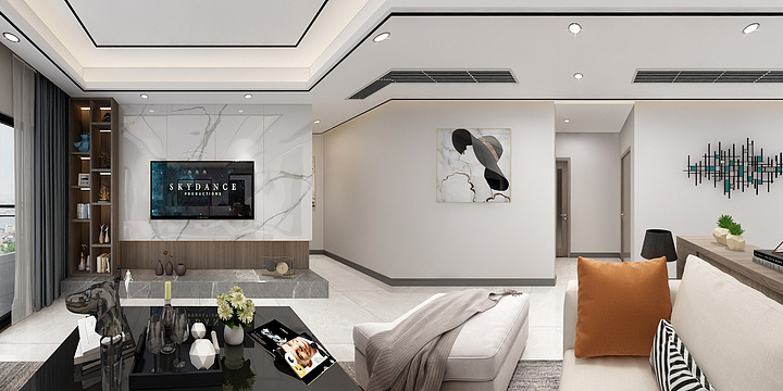 C17G42-百创装饰—富力118m²-装修设计方案