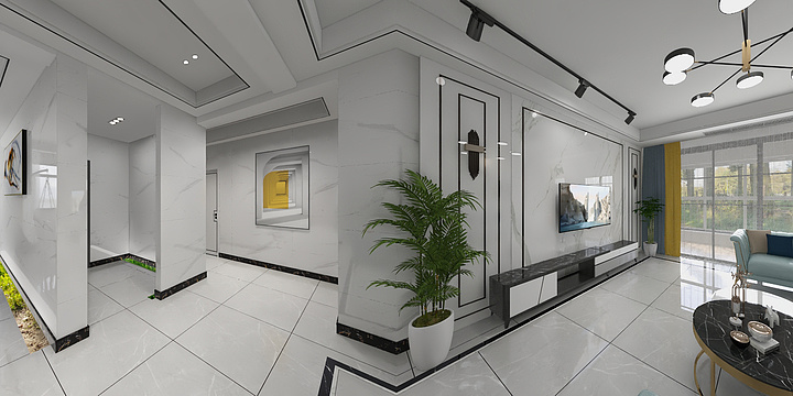 万瑞鸿装饰-御景园6#601-装修设计方案