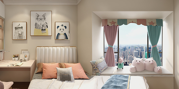BDS666-恒大御景半岛-小孩房-装修设计方案