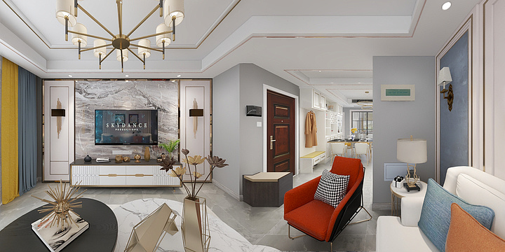 兴舟装饰娃哈哈-金辰府11幢901室-装修设计方案