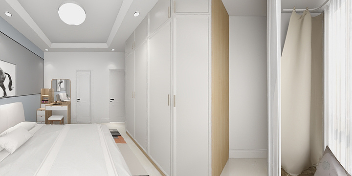 尚品宅配张繁千-投稿万达缤纷日月城20%建筑105套内83.67北欧-副本-副本-装修设计方案