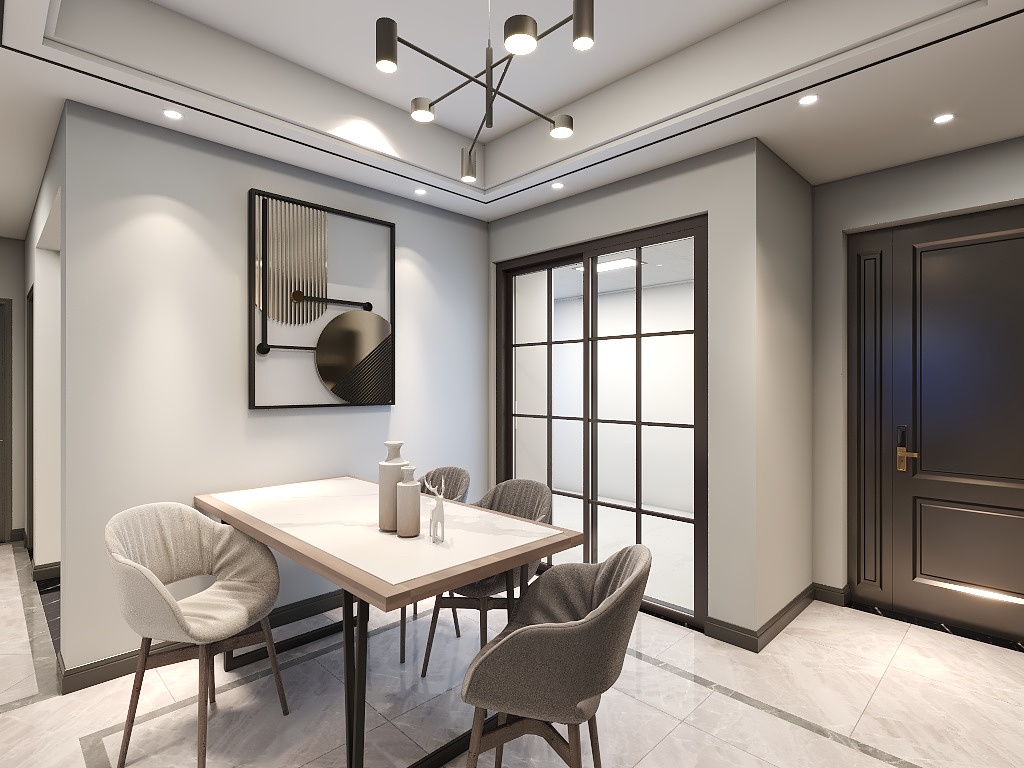 弋米空间设计-佳兆业4栋梁姐雅居效果图-副本-装修设计方案