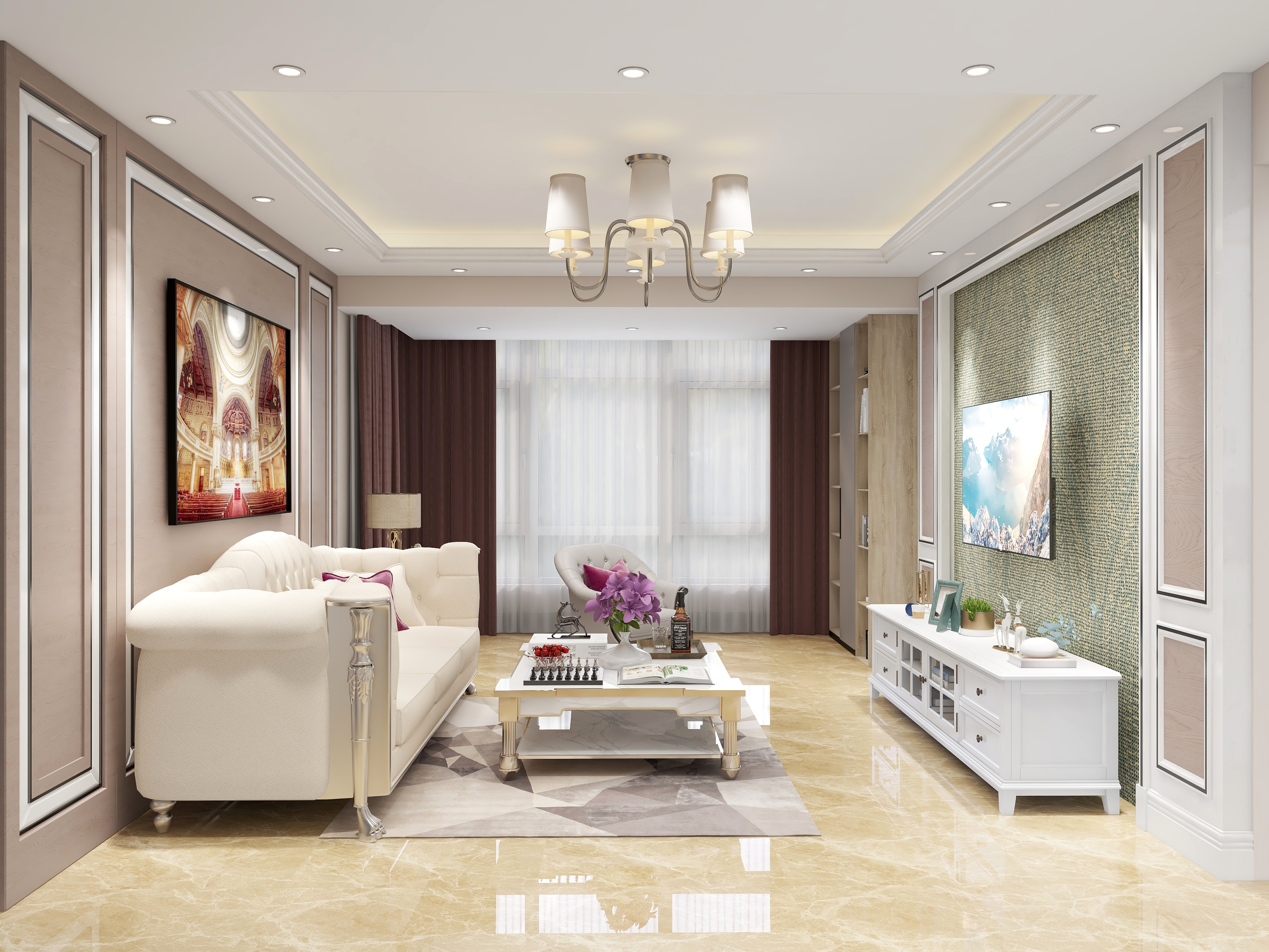 室内设计师葛维-明湖城8#3104-装修设计方案