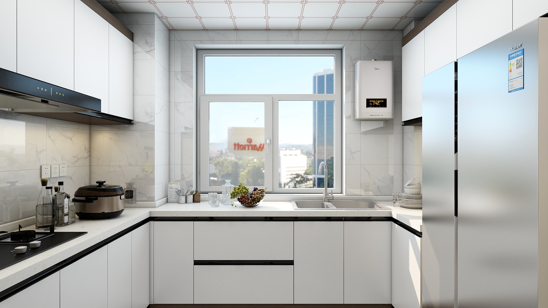 刘柄岑-118方混搭三居装修效果图